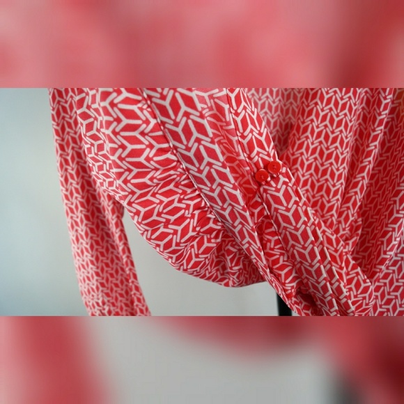 Worthington Wrap Blouse - Picture 2 of 6